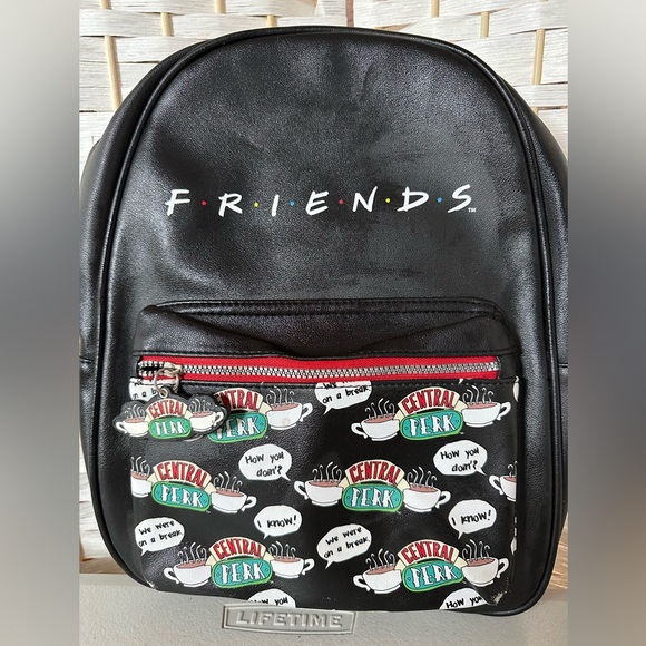 FRIENDS Handbags - Friends Central Perk Mini Backpack by Primark there is some wear on the corners